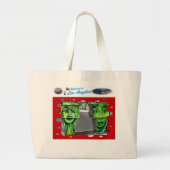 Gaspumpen Jumbo Stoffbeutel (Vorne)