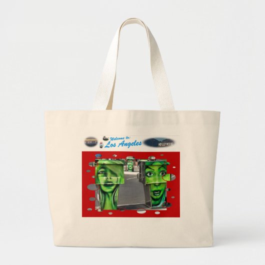 Gaspumpen Jumbo Stoffbeutel (Vorne)