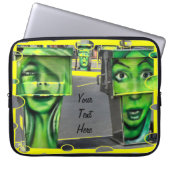 Gaspumpen Laptopschutzhülle (Vorderseite)