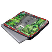 Gaspumpen Laptopschutzhülle (Vorne Knopf)