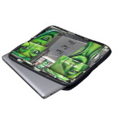 Gaspumpen Laptopschutzhülle (Vorne Knopf)