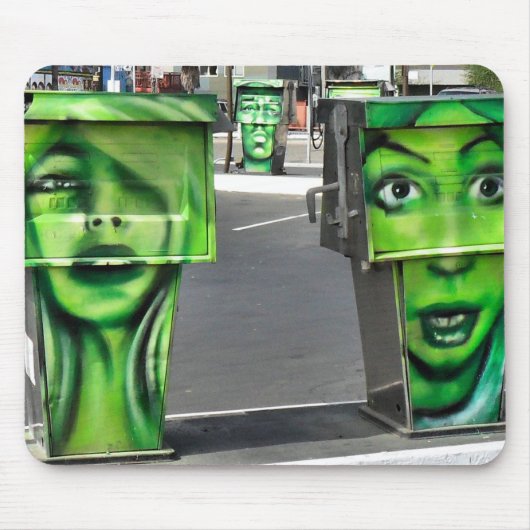 Gaspumpen Mousepad (Vorne)