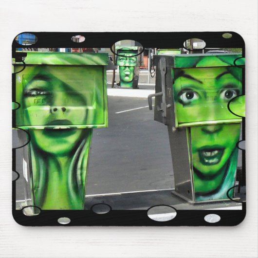Gaspumpen Mousepad (Vorne)