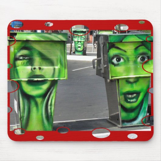 Gaspumpen Mousepad (Vorne)