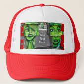 Gaspumpen Truckerkappe (Vorderseite)