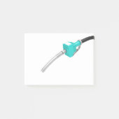 Gaspumpendüse Post-it Klebezettel (Vorderseite)