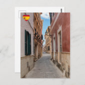 Gasse Ciutadella - Menorca, Spanien Postkarte (Vorne/Hinten)
