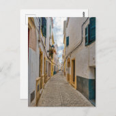 Gasse Ciutadella - Menorca, Spanien Postkarte (Vorne/Hinten)