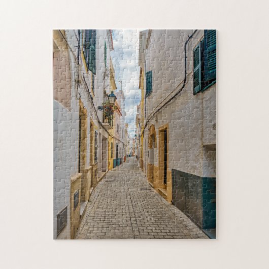Gasse Ciutadella - Menorca, Spanien Puzzle (Vertikal)