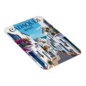 Gasse in Cadaques Spanien Spanien Magnet (Rechte Seite)