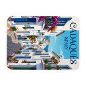 Gasse in Cadaques Spanien Spanien Magnet (Horizontal)