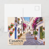 Gasse in Casares Spanien Postkarte (Vorne/Hinten)