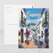 Gasse in Casares, Spanien Spanien Postkarte (Vorne/Hinten)