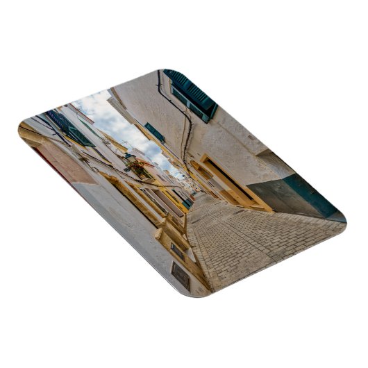 Gasse in Ciutadella - Menorca, Spanien Magnet (Rechte Seite)