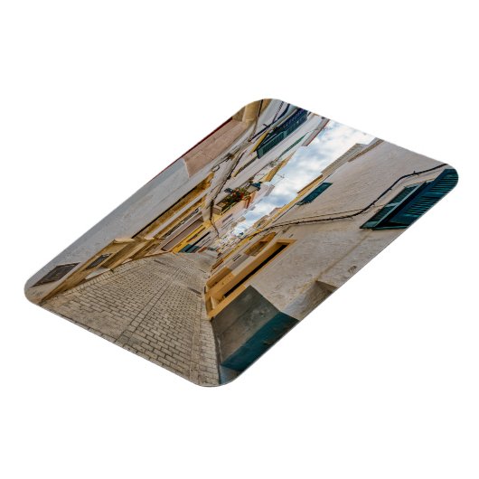 Gasse in Ciutadella - Menorca, Spanien Magnet (Linke Seite)