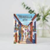 Gasse in Morella, Spanien Spanien Postkarte (Stehend Vorderseite)