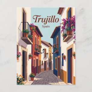Gasse, Trujillo Spanien Postkarte