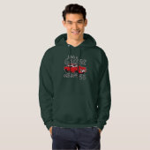 Gasser Hotrod racecar Vintages der Ratten-Stange Hoodie (Vorne ganz)