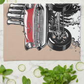 Gasser Küchengeschirr 1957 Geschirrtuch (Gefaltet)