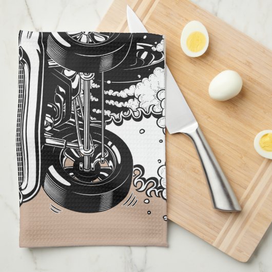 Gasser Küchengeschirr 1957 Geschirrtuch (Viertel Falte)