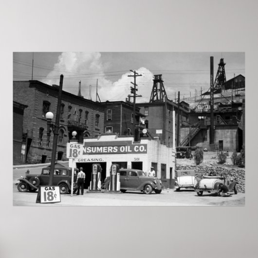 Gasstation, 1939 poster (Vorne)