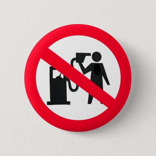Gasstation Button (Vorderseite)