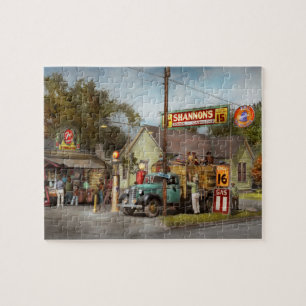 Gasstation - Shannons Supergasoline 1939 Puzzle