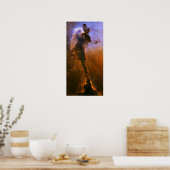 Gasstoß im Adlernebel Poster (Küche)