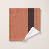 Gast #1 Benutzerdefinierter Text-Struktur Badhandtuch Set (Waschlappen)