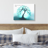 Gast Book Alternative Tree of Life Leinwanddruck (Insitu (Schlafzimmer))