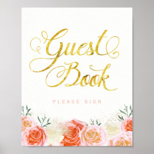 Gast Book Sign (8x10) Poster