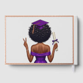 Gast-Buch der Graduierungspartei - Beste Wünsche n Gästebuch (Rückseite)