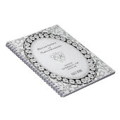 Gast-Buch des Diamant-Glitzer-| Notizblock (Rechte Seite)