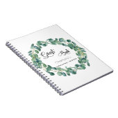 Gast Buch Graduierungsparty Eukalyptus Grüne (Rechte Seite)