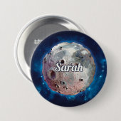 Gast-Button für die Galaxy-Planeten im Weltraum Button (Vorne & Hinten)