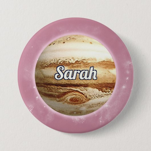 Gast-Button für die Galaxy-Planeten im Weltraum Button (Vorderseite)