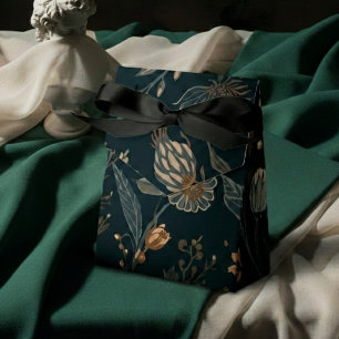 Gast einer launischen botanischen zeitgenössischen geschenkschachtel