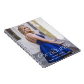 Gast-Gästebuch des modernen Script-Foto-Abschlusse Notizblock (Rechte Seite)