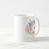 Gast Geschenk mit Blumenschlauch für die Taufe der Kaffeetasse (VorderseiteRechts)