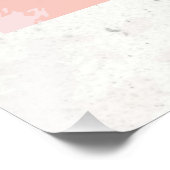 Gast Karo erhalten rosa Getränke Preppy Feminine Fotodruck (Ecke)