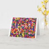 Gast-Nachbar-Freiwillig-Leistung Karte (Gelbe Blume)