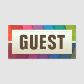 Gast Namensschild (Vorderseite)