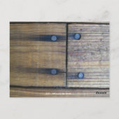 Gast-Tischnummer Postkarte (Rückseite)