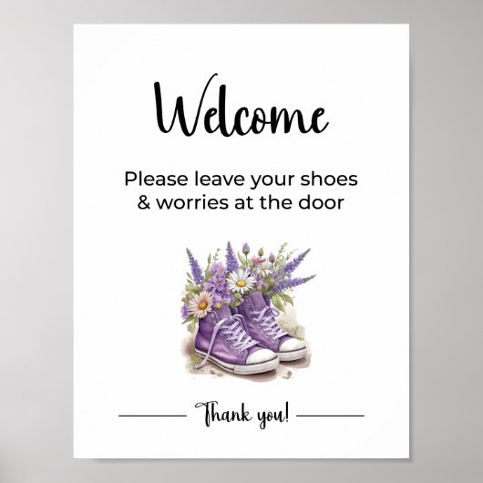 Gast Willkommenszeichen Airbnb Poster (Vorne)