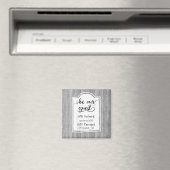 Gast-WLAN-Informationen Passwort Magnet (In Situ (Geschirrspüler))