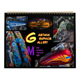 Gastank Graphics Motorrad Lackkunst Riesig Kalender