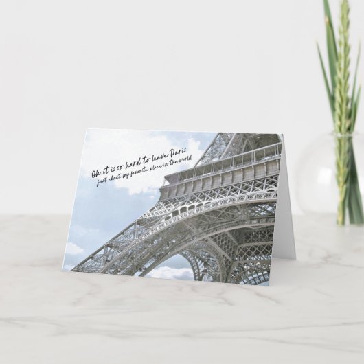 GASTAVES Grußkarte Dankeskarte (Vorderseite)