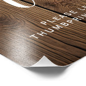 Gastbaum rustikale Country Barn Hochzeit Party Fotodruck (Ecke)