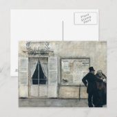 Gäste, die für die Hochzeitsfeier Gewartet sind Postkarte (Vorne/Hinten)