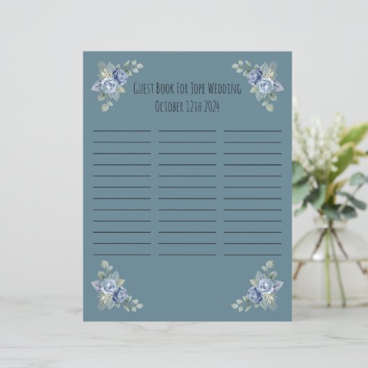 Gästebuch (Stehend Vorderseite)